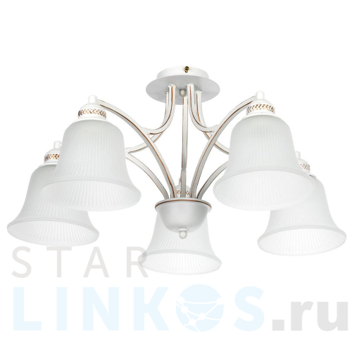 Купить с доставкой Потолочная люстра Arte Lamp Emma A2713PL-5WG в Туле