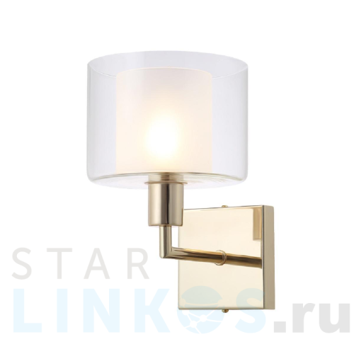 Купить с доставкой Бра Crystal Lux Maestro AP1 Gold в Туле