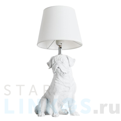 Купить с доставкой Настольная лампа Arte Lamp Bobby A1512LT-1WH в Туле