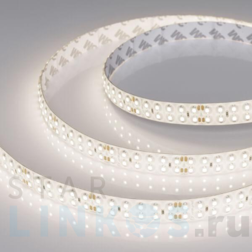 Купить с доставкой Светодиодная влагозащищенная лента Arlight 19,2W/m 240LED/m 2835SMD дневной белый 5M 014723(2) в Туле