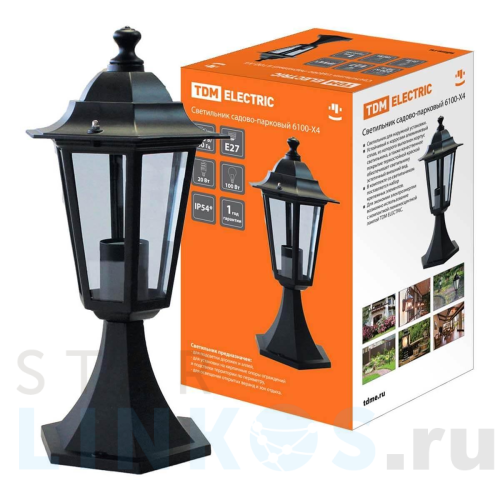 Купить с доставкой Уличный светильник TDM Electric 6100-04 SQ0330-0009 в Туле