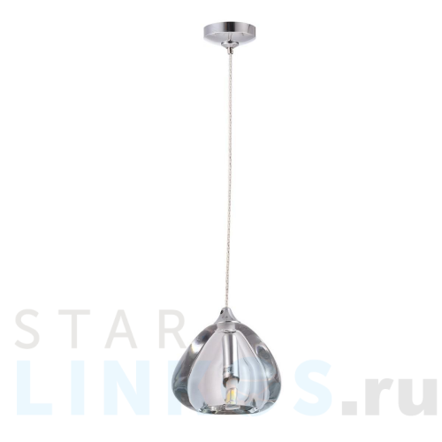 Купить с доставкой Подвесной светильник Crystal Lux VERANO SP1 TRANSPARENT в Туле