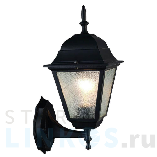 Купить с доставкой Уличный настенный светильник Arte Lamp Bremen A1011AL-1BK в Туле