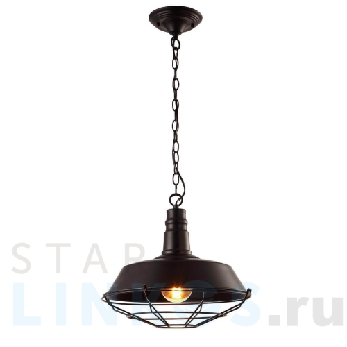 Купить с доставкой Подвесной светильник Arte Lamp Ferrico A9183SP-1BK в Туле