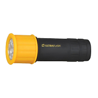 Купить Ручной светодиодный фонарь Ultraflash Active от батареек 98х30 35 лм LED15001-B 10480 в Туле