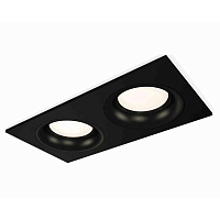 Купить Комплект встраиваемого светильника Ambrella light Techno Spot XC7636002 SBK/PBK черный песок/черный полированный (C7636, N7011) в Туле