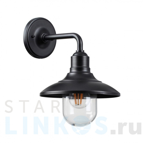 Купить с доставкой Уличный настенный светильник Odeon Light Nature Campa 4965/1W в Туле