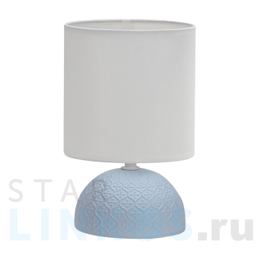 Купить с доставкой Настольная лампа Uniel UML-B302 E14 Blue UL-00010752 в Туле