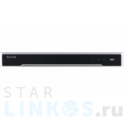 Купить с доставкой 16-канальный NVR Hikvision DS-7616NI-K2/16P c питанием камер по Ethernet до 300 м в Туле