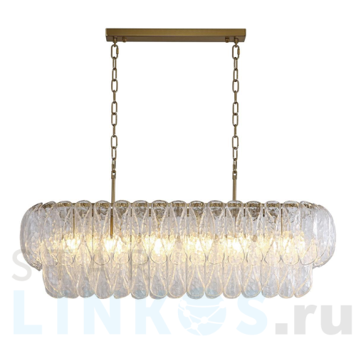 Купить с доставкой Подвесная люстра Indigo Dalia 12034/6PL Brass V000376 в Туле