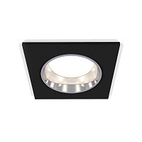 Купить Комплект встраиваемого светильника Ambrella light Techno Spot XC6521003 SBK/PSL черный песок/серебро полированное (C6521, N6112) в Туле