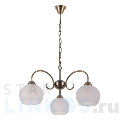 Купить с доставкой Подвесная люстра Arte Lamp A9317LM-3AB в Туле