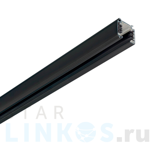 Купить с доставкой Шинопровод трехфазный Ideal Lux Link Trimless Profile 2000 Mm Bk On-Off 187983 в Туле
