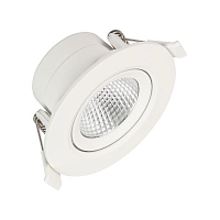 Купить Встраиваемый светодиодный светильник Arlight LTD-Polar-Turn-R90-7W Warm3000 032310 в Туле