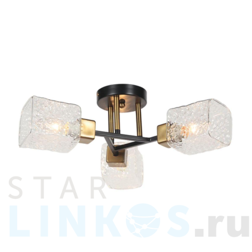 Купить с доставкой Потолочная люстра Arte Lamp Chicago A1547PL-3BK в Туле