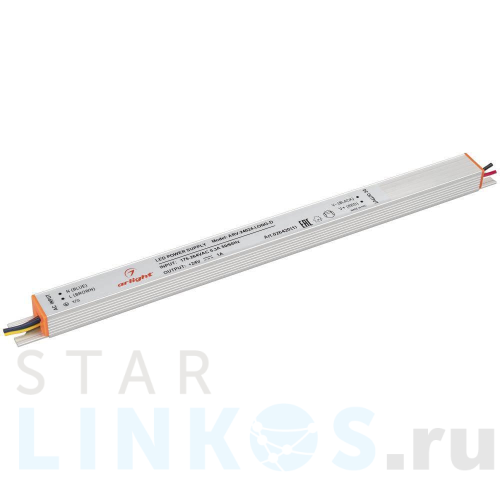 Купить с доставкой Блок питания Arlight ARV-24024-Long-D 24V 24W IP20 1A 026420(1) в Туле