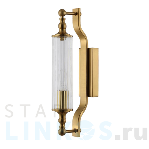 Купить с доставкой Бра Crystal Lux Tomas AP1 Brass в Туле