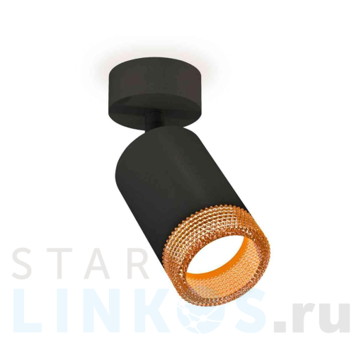 Купить с доставкой Комплект накладного светильника Ambrella light Techno Spot XM6313005 SBK/CF черный песок/кофе (A2210, C6313, N6154) в Туле