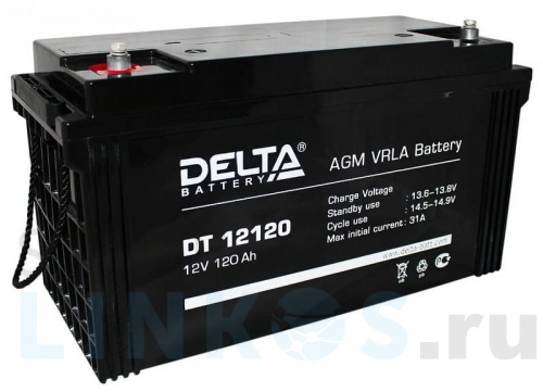 Купить с доставкой Аккумулятор Delta DT 12120 в Туле