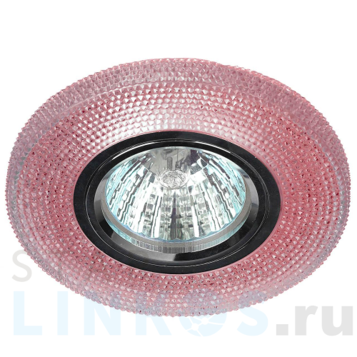 Купить с доставкой Встраиваемый светильник ЭРА LED с подсветкой DK LD1 PK Б0018776 в Туле