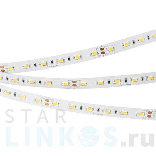 Купить с доставкой Светодиодная лента Arlight 27W/m 60LED/m 5630SMD теплый белый 5M 018098 в Туле