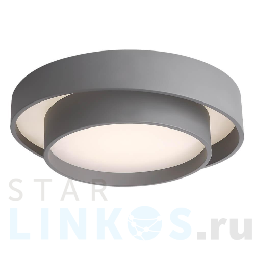 Купить с доставкой Потолочный светодиодный светильник Crystal Lux Flor PL39W Led 4000K GR в Туле