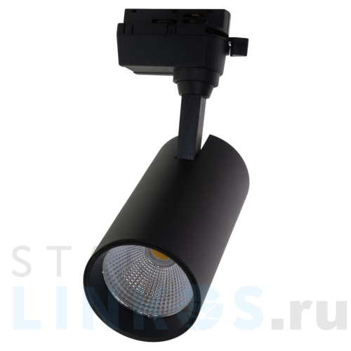 Купить с доставкой Трековый светодиодный светильник Volpe ULB-Q277 30W/4000К BLACK UL-00008055 в Туле