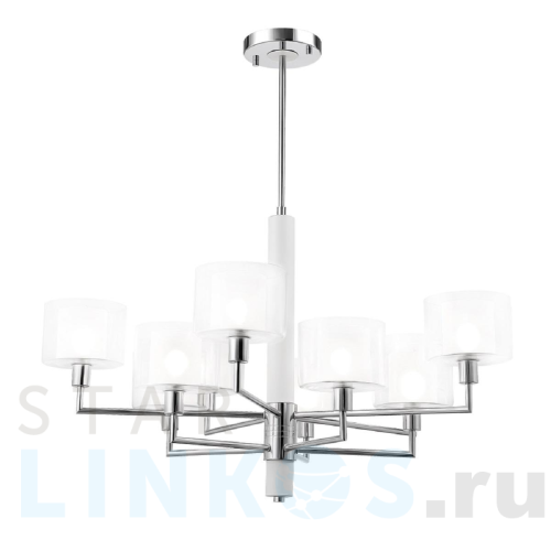 Купить с доставкой Подвесная люстра Crystal Lux Maestro SP-PL5+5 Chrome в Туле