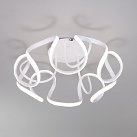 Купить Потолочный светодиодный светильник Eurosvet Alstroemeria 90238/1 белый в Туле