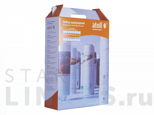 Купить с доставкой Набор фильтрэлементов ATOLL №201 Патриот (для A-450 Патриот) в Туле