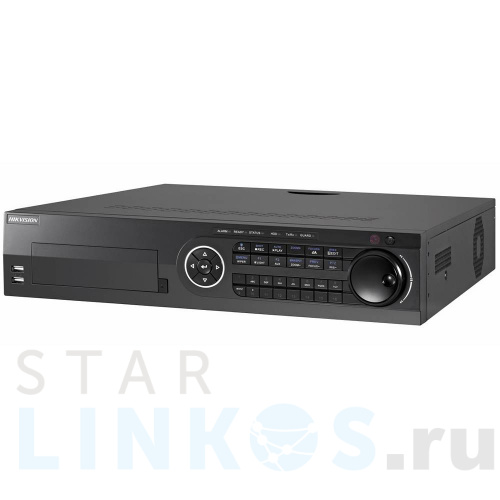 Купить с доставкой Гибридный видеорегистратор Hikvision DS-8116HUHI-F8/N на 18 камер с поддержкой HD-TVI 3Мп в Туле