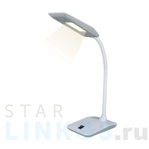 Купить с доставкой Настольная лампа Uniel TLD-545 Grey-White/LED/350Lm/3500K UL-00002232 в Туле