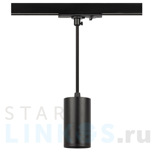 Купить с доставкой Подвесной трековый светильник ЭРА TR45 - GU10 S BK черный Б0054182 в Туле