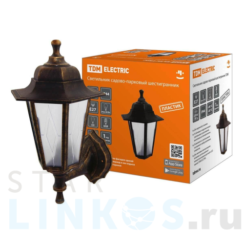 Купить с доставкой Уличный настенный светильник TDM Electric НБУ 06-60-001 SQ0330-0771 в Туле