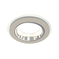 Купить Комплект встраиваемого светильника Ambrella light Techno Spot XC6514003 SGR/PSL серый песок/серебро полированное (C6514, N6112) в Туле