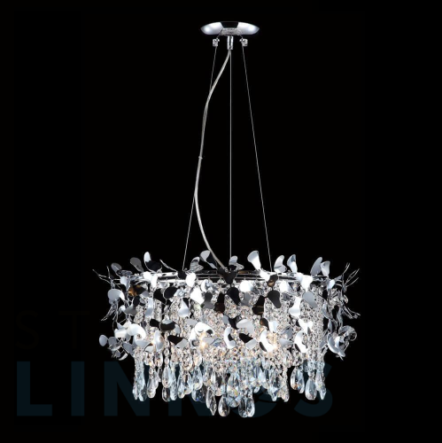 Купить с доставкой Подвесной светильник Crystal Lux Romeo SP6 Chrome D600 в Туле