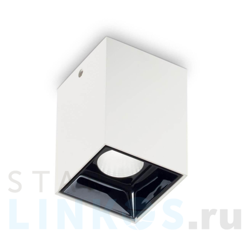 Купить с доставкой Потолочный светодиодный светильник Ideal Lux Nitro 10W Square Bianco 206035 в Туле