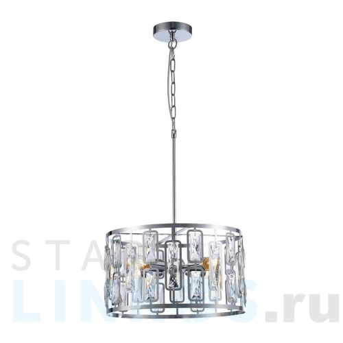 Купить с доставкой Подвесная люстра Escada GLOW 2102/4S Chrome в Туле