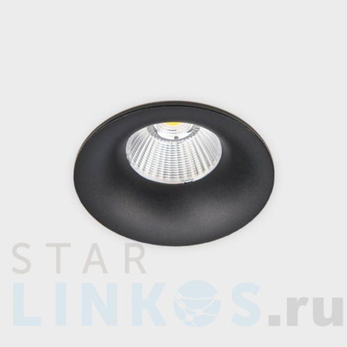Купить с доставкой Встраиваемый светодиодный светильник Italline IT06-6016 black 4000K в Туле