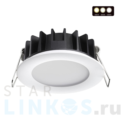 Купить с доставкой Встраиваемый светодиодный светильник Novotech Spot Lante 358949 в Туле