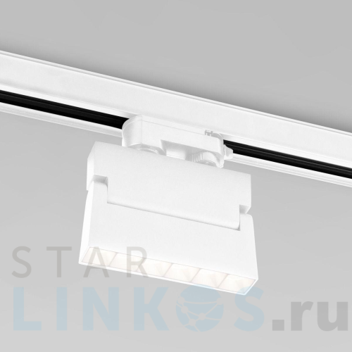 Купить с доставкой Трековый светодиодный светильник Elektrostandard Garda 85024/01 белый a057455 в Туле