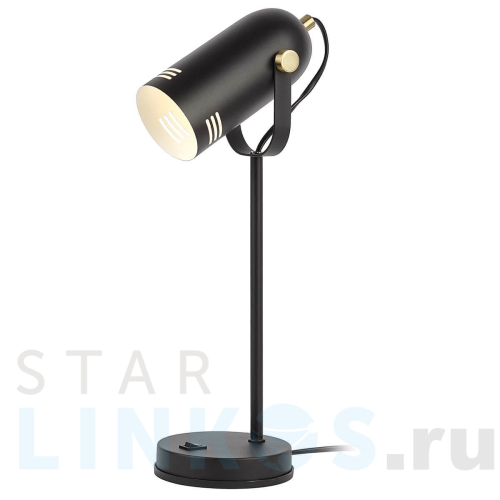 Купить с доставкой Настольная лампа ЭРА черный N-117-Е27-40W-BK Б0047193 в Туле