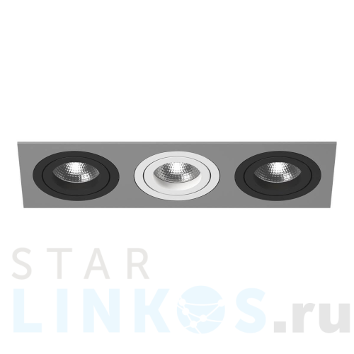 Купить с доставкой Встраиваемый светильник Lightstar Intero 16 (217539+217607+217606+217607) i539070607 в Туле