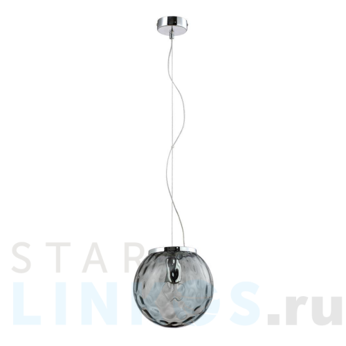 Купить с доставкой Подвесной светильник Crystal Lux Mayo SP1 D200 CHrome/Blue в Туле