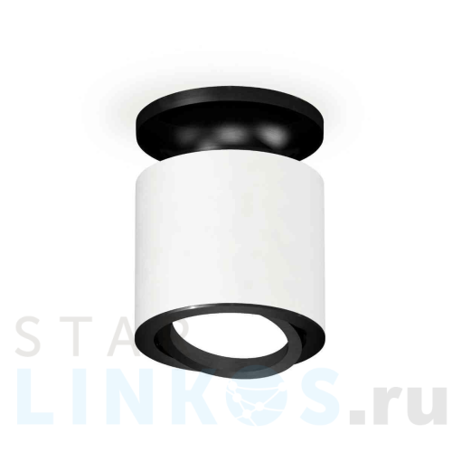 Купить с доставкой Комплект накладного светильника Ambrella light Techno Spot XS7401081 SWH/PBK белый песок/черный полированный (N7926, C7401, N7002) в Туле