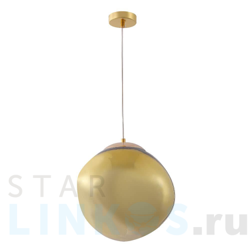 Купить с доставкой Подвесной светильник Crystal Lux Malaga SP1 D280 Gold в Туле