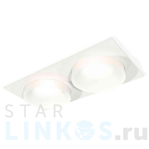 Купить с доставкой Комплект встраиваемого светильника Ambrella light Techno Spot XC7635044 SWH/FR белый песок/белый матовый (C7635, N7165) в Туле