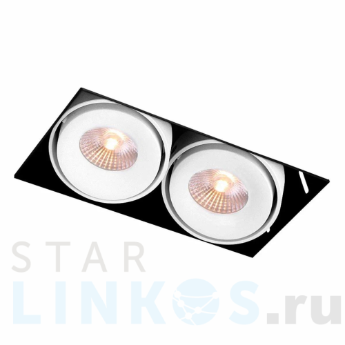 Купить с доставкой Встраиваемый светодиодный светильник Voltalighting GRILL DL1016.36.4K.TW в Туле