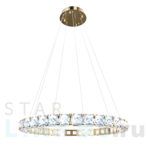 Купить с доставкой Подвесной светодиодный светильник Loft IT Tiffany 10204/800 Gold в Туле