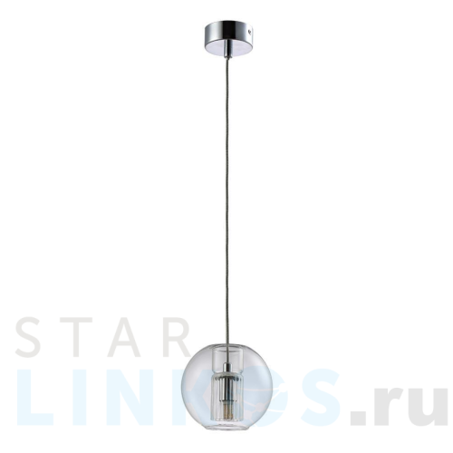 Купить с доставкой Подвесной светильник Crystal Lux Beleza SP1 B Chrome в Туле